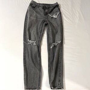 GREY AE MOM JEANS